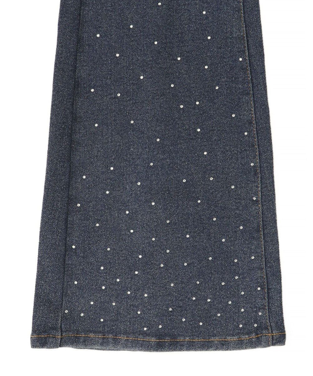 WEGO スターポケットラインストーンデニム 