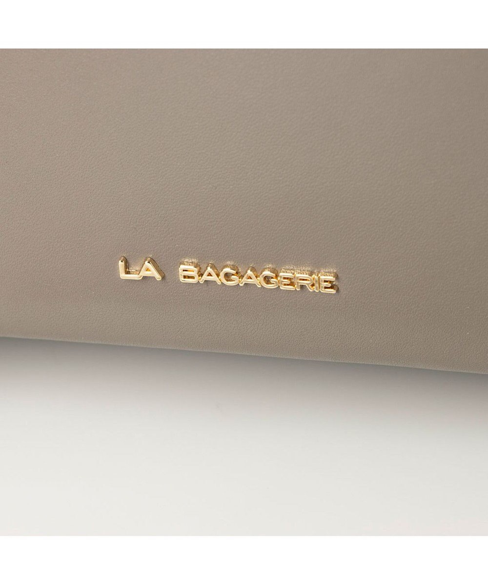 LA BAGAGERIE リサイクルレザー　フラップショルダー 