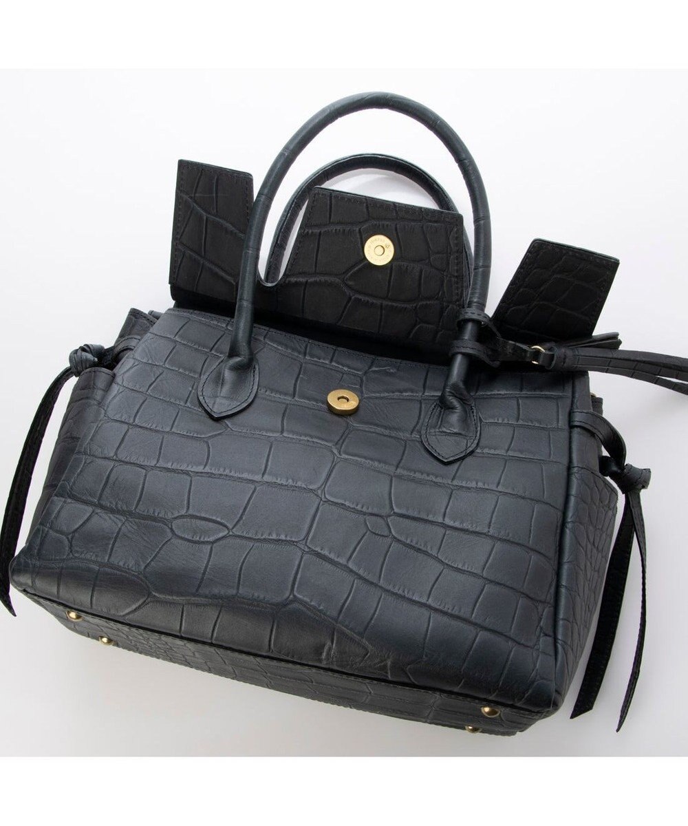 UNBILLION 【テレビ ドラマ着用アイテム】perche 姫路オイルレザーフラップ付きトートバッグS 