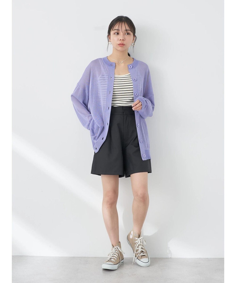 earth music&ecology タックショートパンツ 