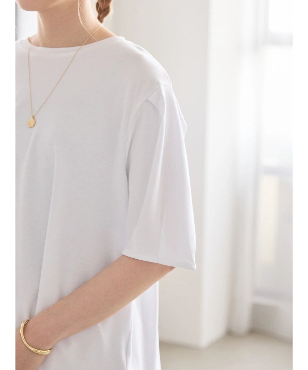 AMERICAN HOLIC 接触冷感袖コンシャスカットプルオーバー 