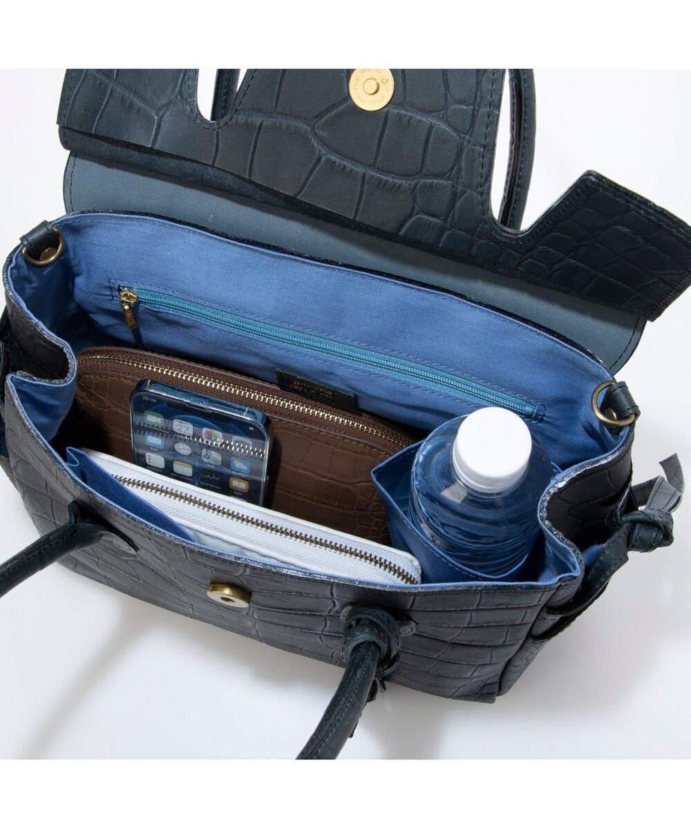 UNBILLION 【テレビ ドラマ着用アイテム】perche 姫路オイルレザーフラップ付きトートバッグS 