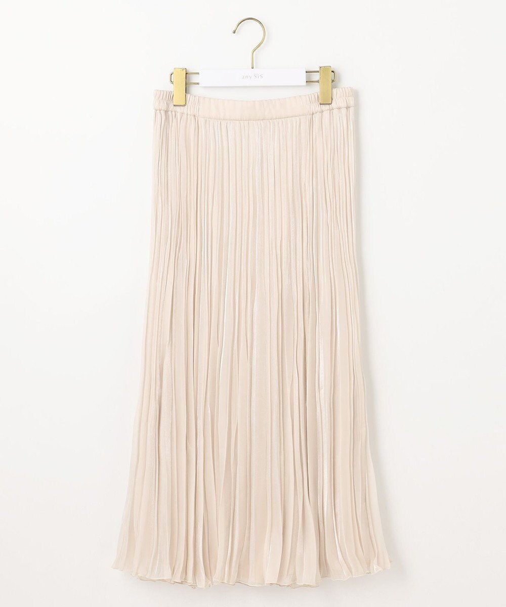 ANY SIS 【洗える】オーロラプリーツ スカート 