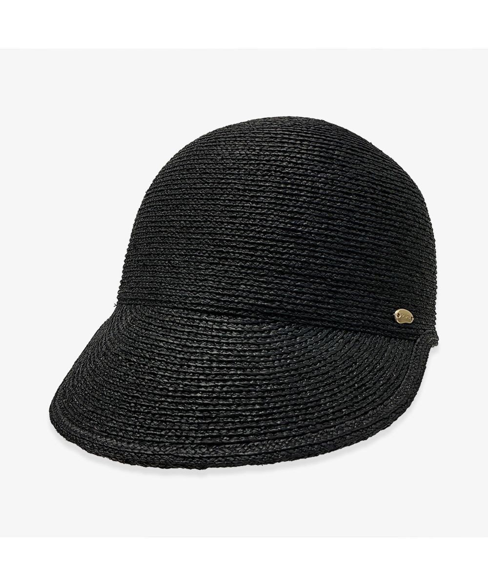 林八百吉商店 un chapeau　ラフィアブレードキャップ 