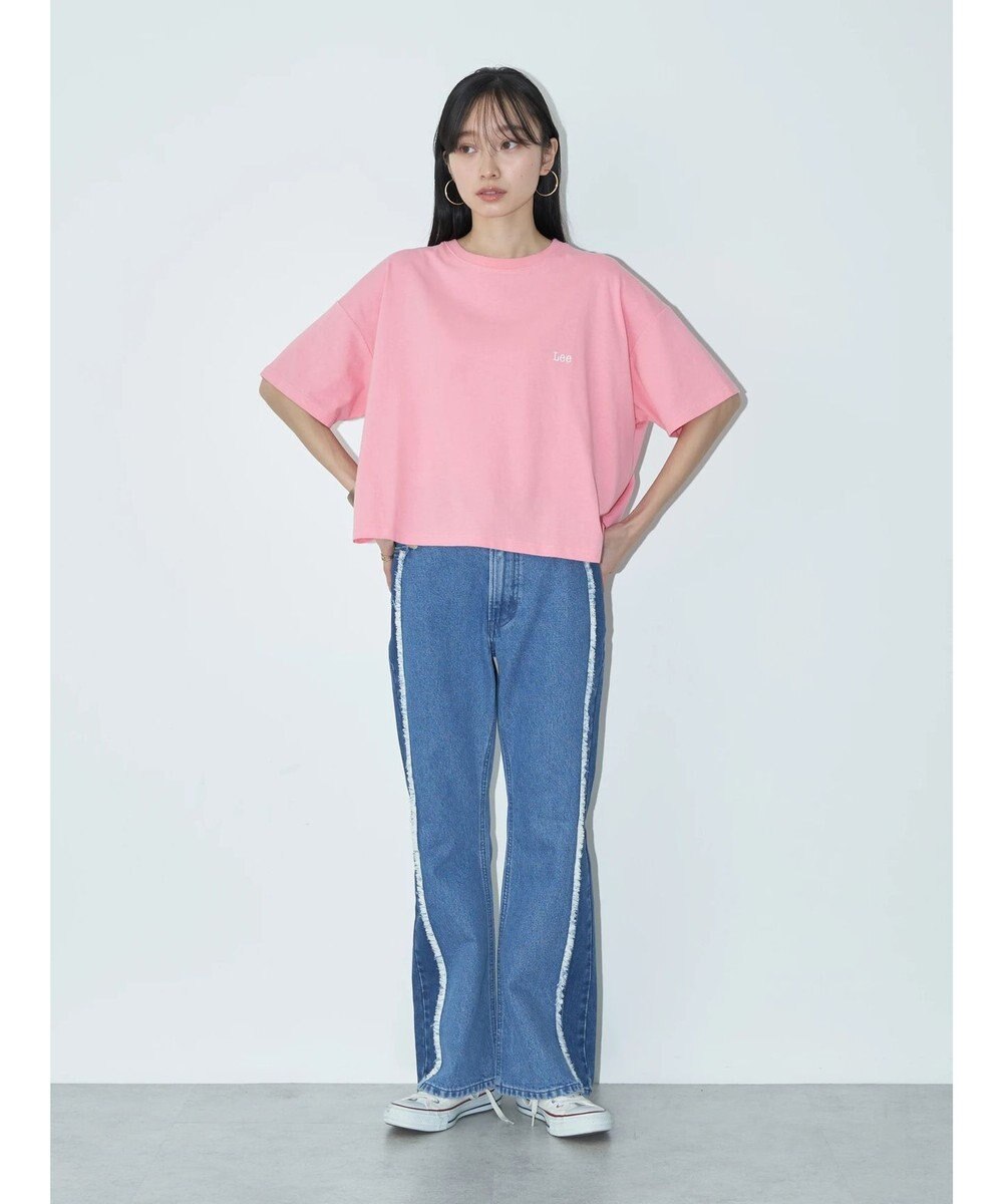 earth music&ecology Ｌｅｅ×ｅ．ｍ．ａ．ｅ　ＢＡＣＫ　ＰＲＩＮＴ　ＴＥＥ 