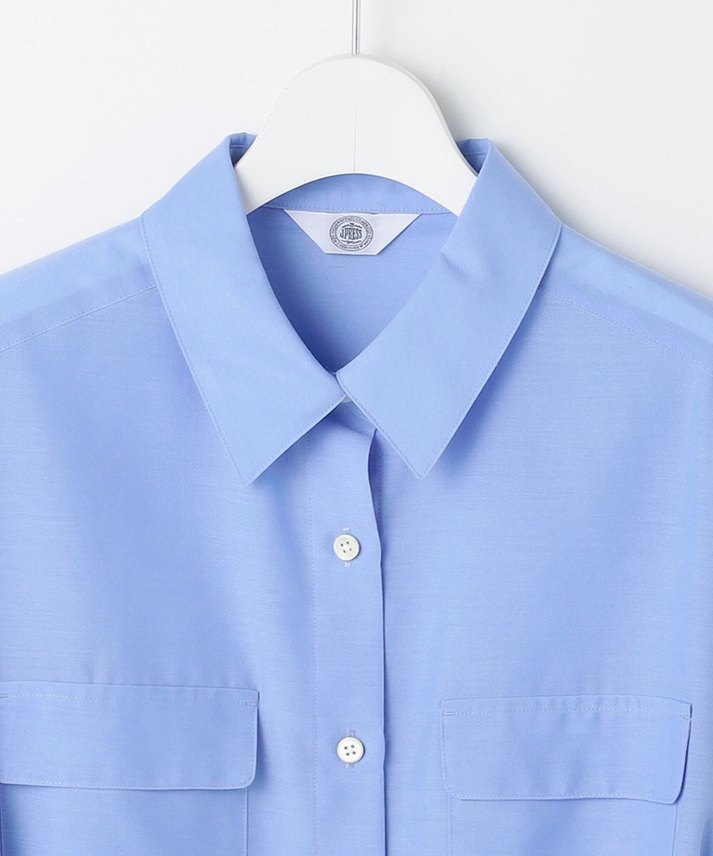 J.PRESS LADIES L リネンシアースラブ シャツ ブラウス 