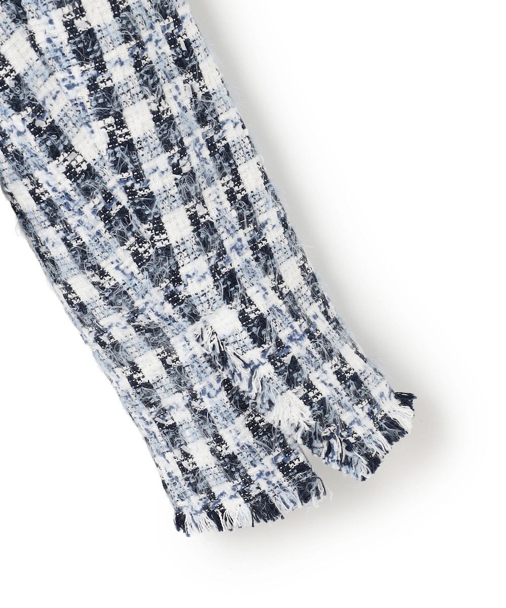 BEIGE， BERYL / ファンシーツイードノーカラージャケット 