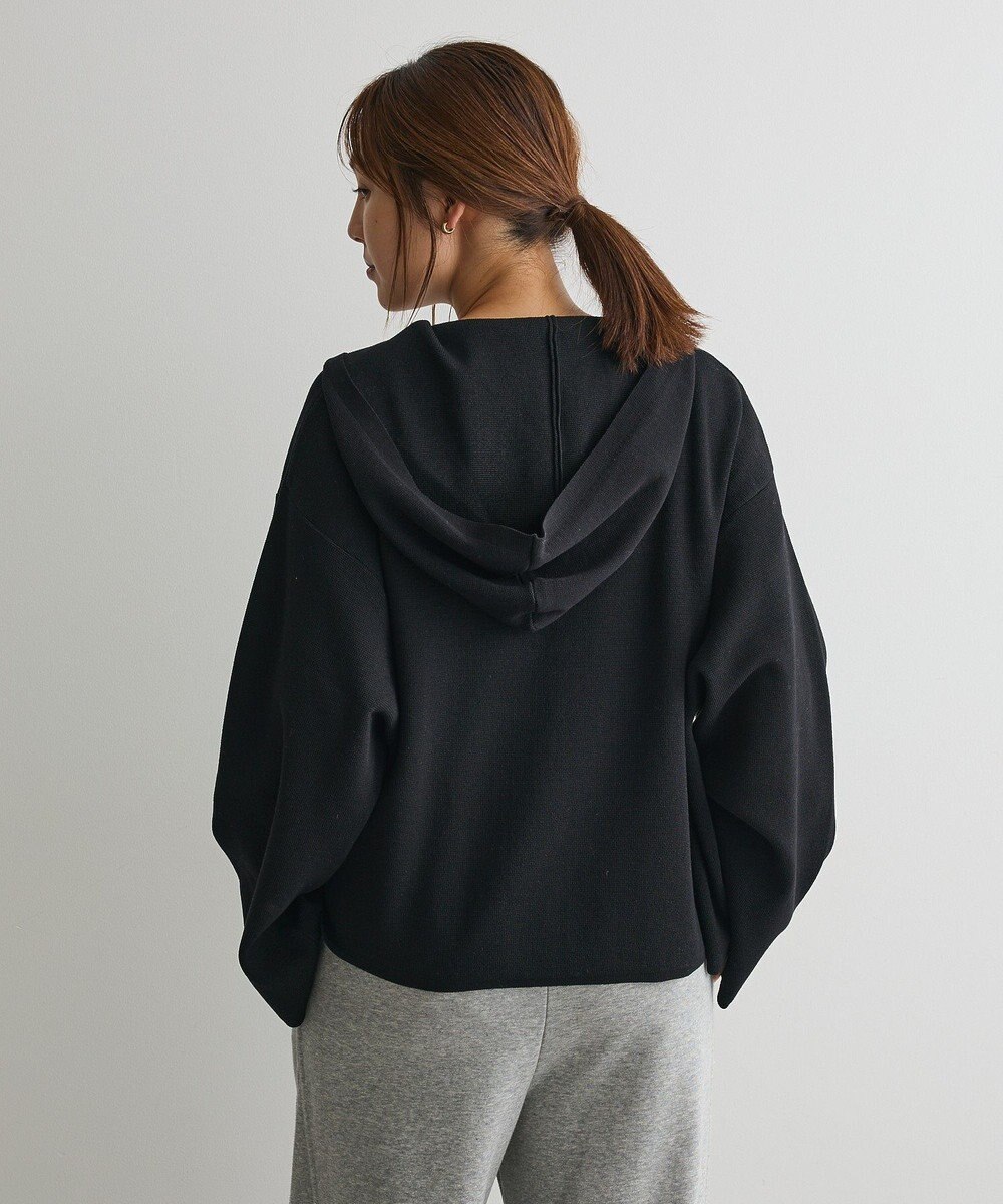 CRAFT STANDARD BOUTIQUE ハーフミラノニットフーディー＜ハンドウォッシャブル＞ 