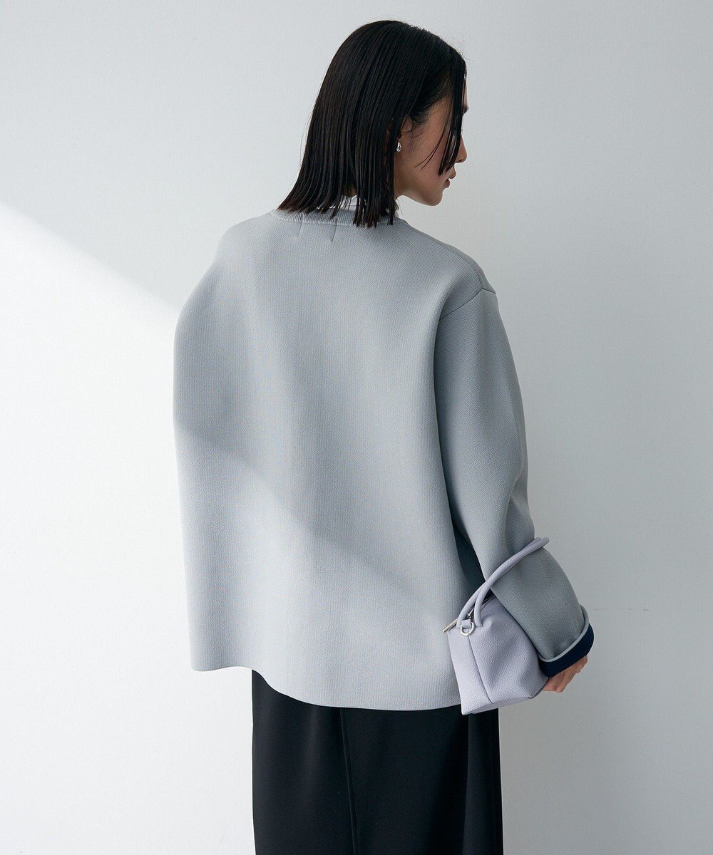 Green Parks リングドットニットコーディガン 