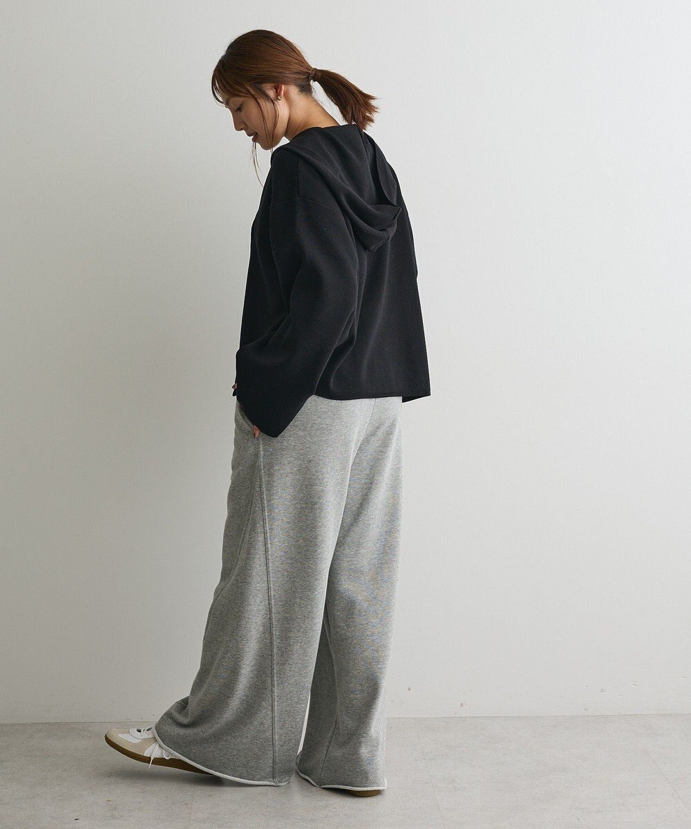 CRAFT STANDARD BOUTIQUE ハーフミラノニットフーディー＜ハンドウォッシャブル＞ 