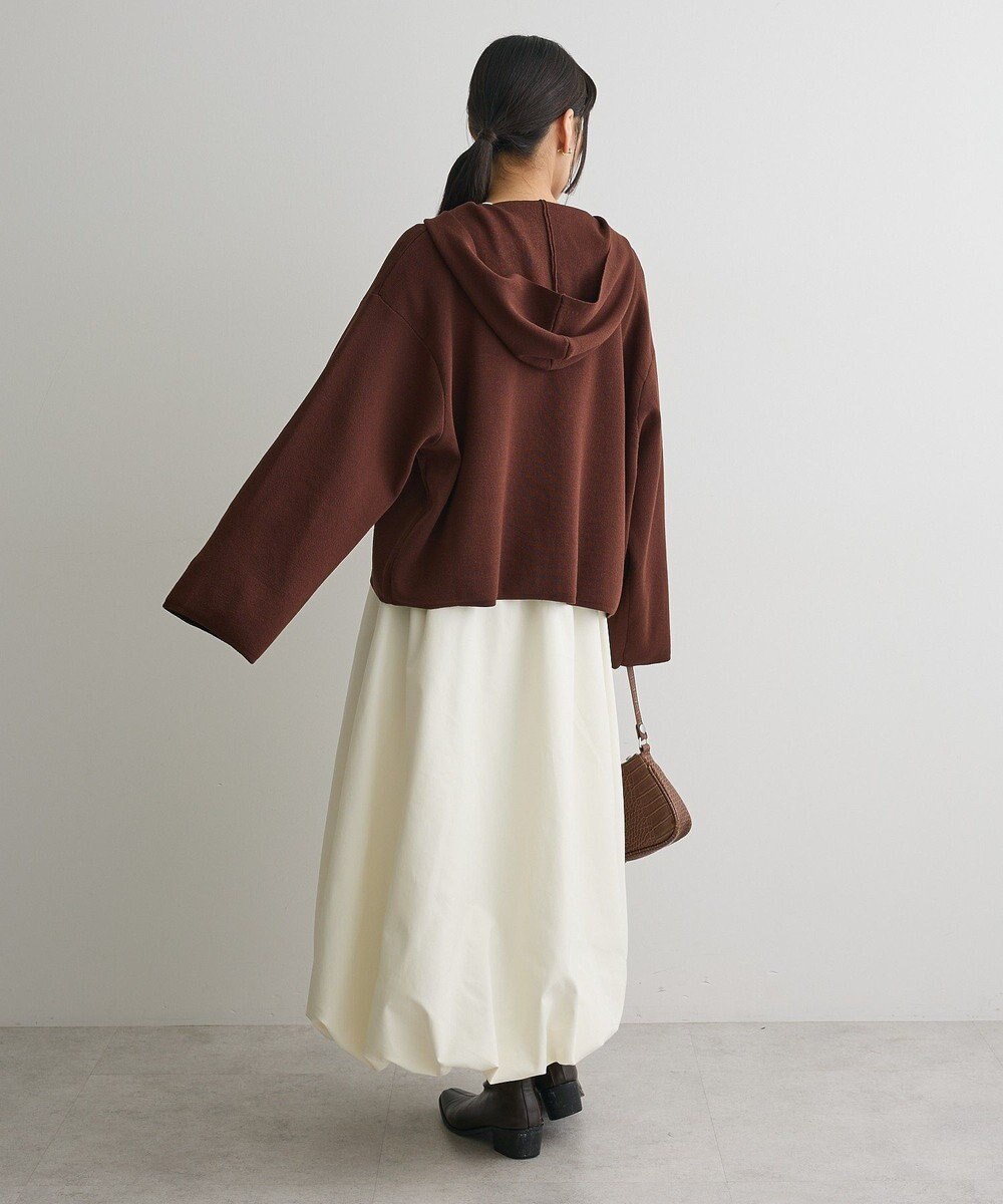 CRAFT STANDARD BOUTIQUE ハーフミラノニットフーディー＜ハンドウォッシャブル＞ 