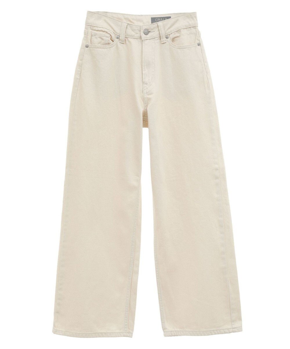 CRAFT STANDARD BOUTIQUE ワイドデニムパンツ 