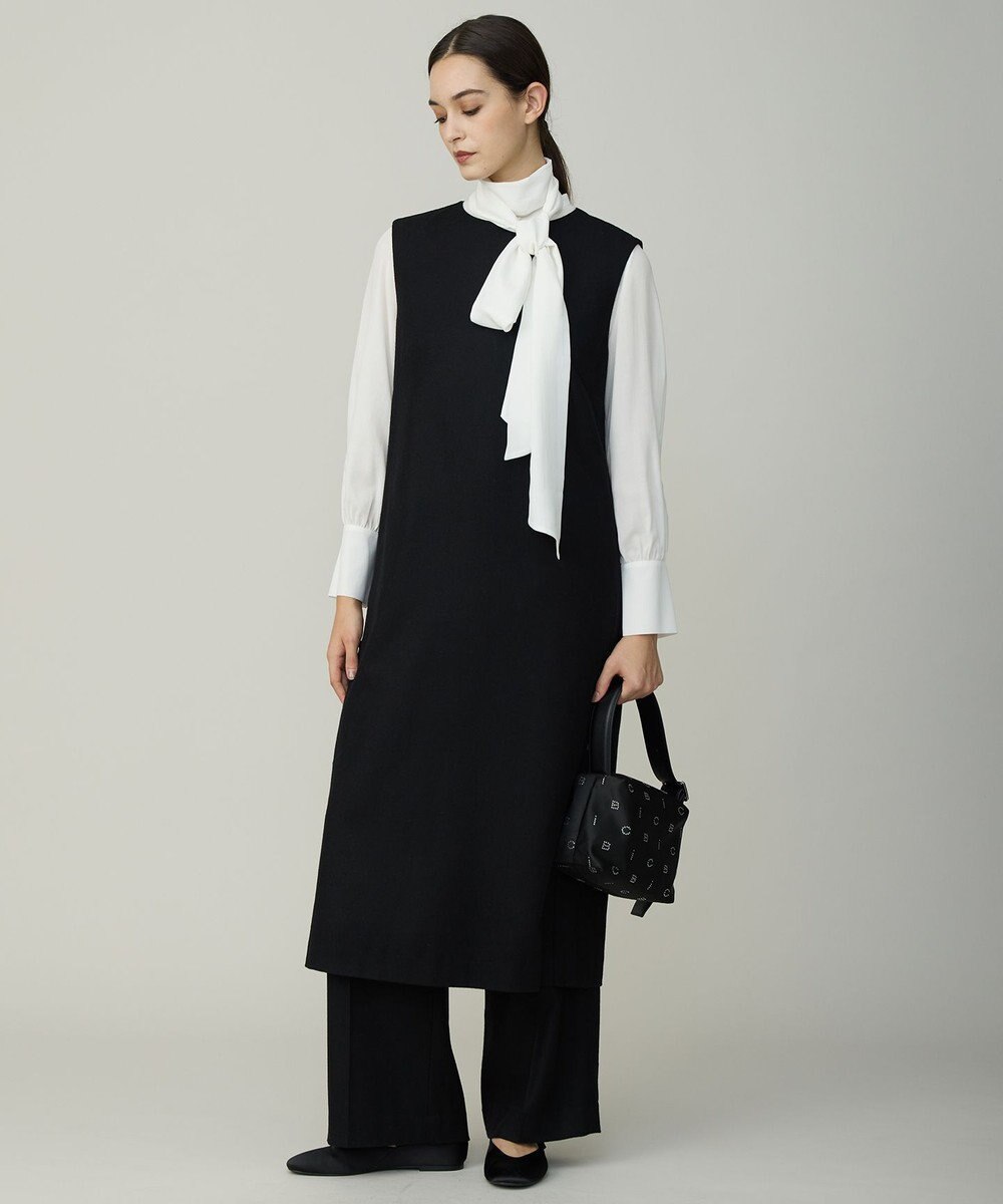 ICB L ウォッシャブルライトウール ワンピース 