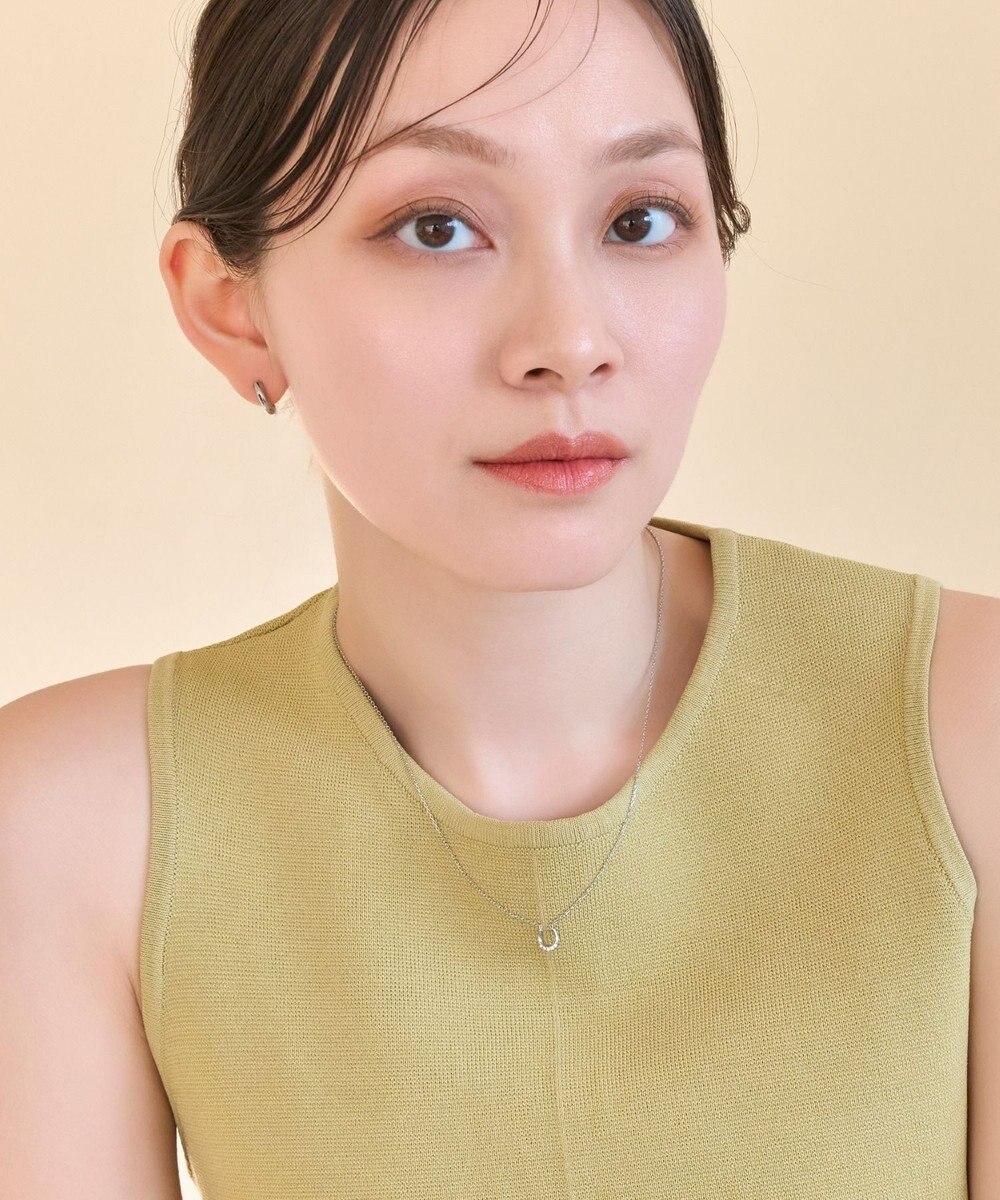 Phoebe 【金属アレルギー対応】リッチラインホースシューネックレス　シルバー/ステンレス/馬蹄/バテイ 