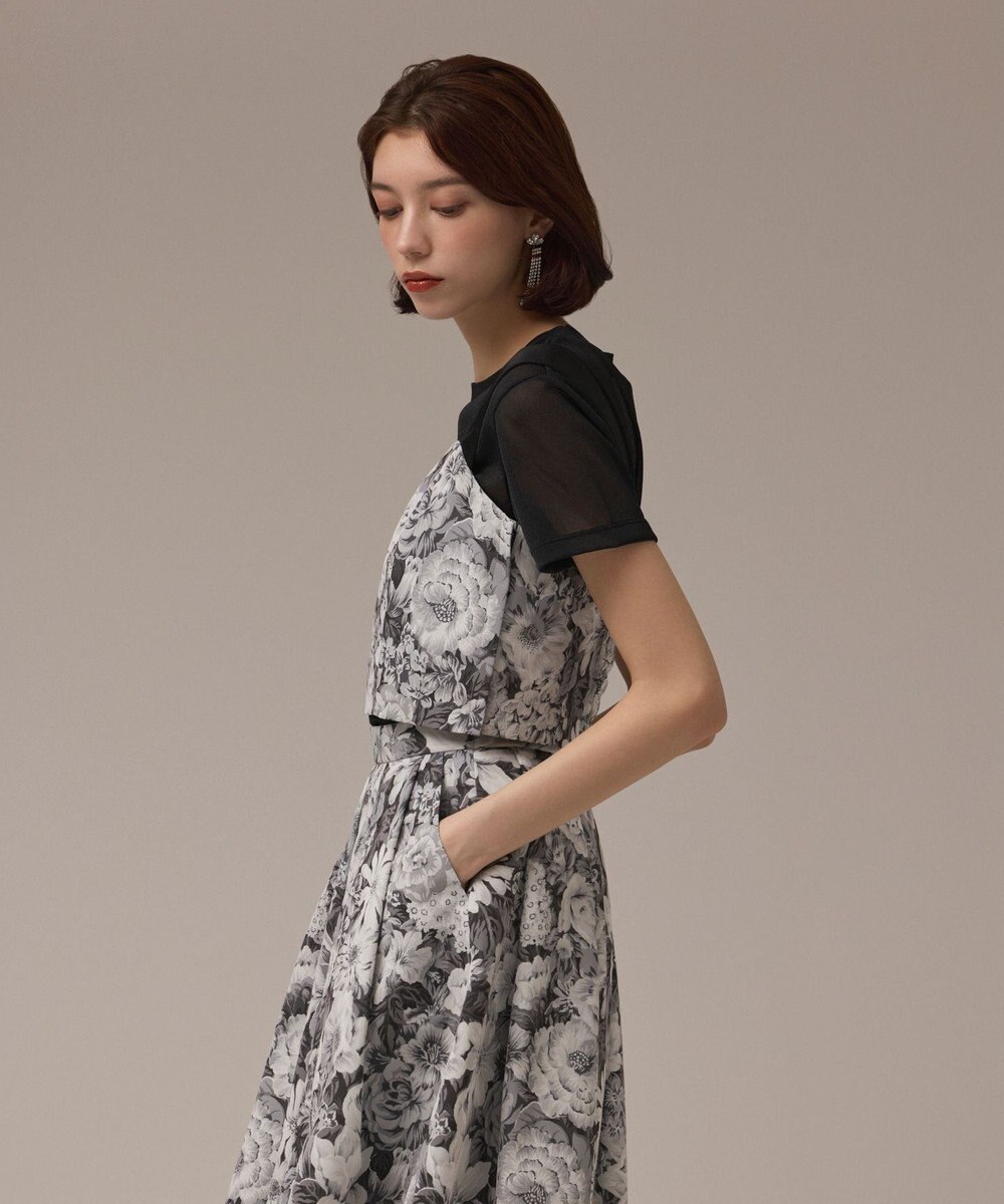 GRACE CONTINENTAL アンティークフラワーベアトップ 