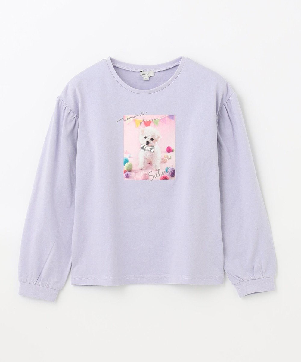 ANY KIDS フォトプリント 長袖 Ｔシャツ 