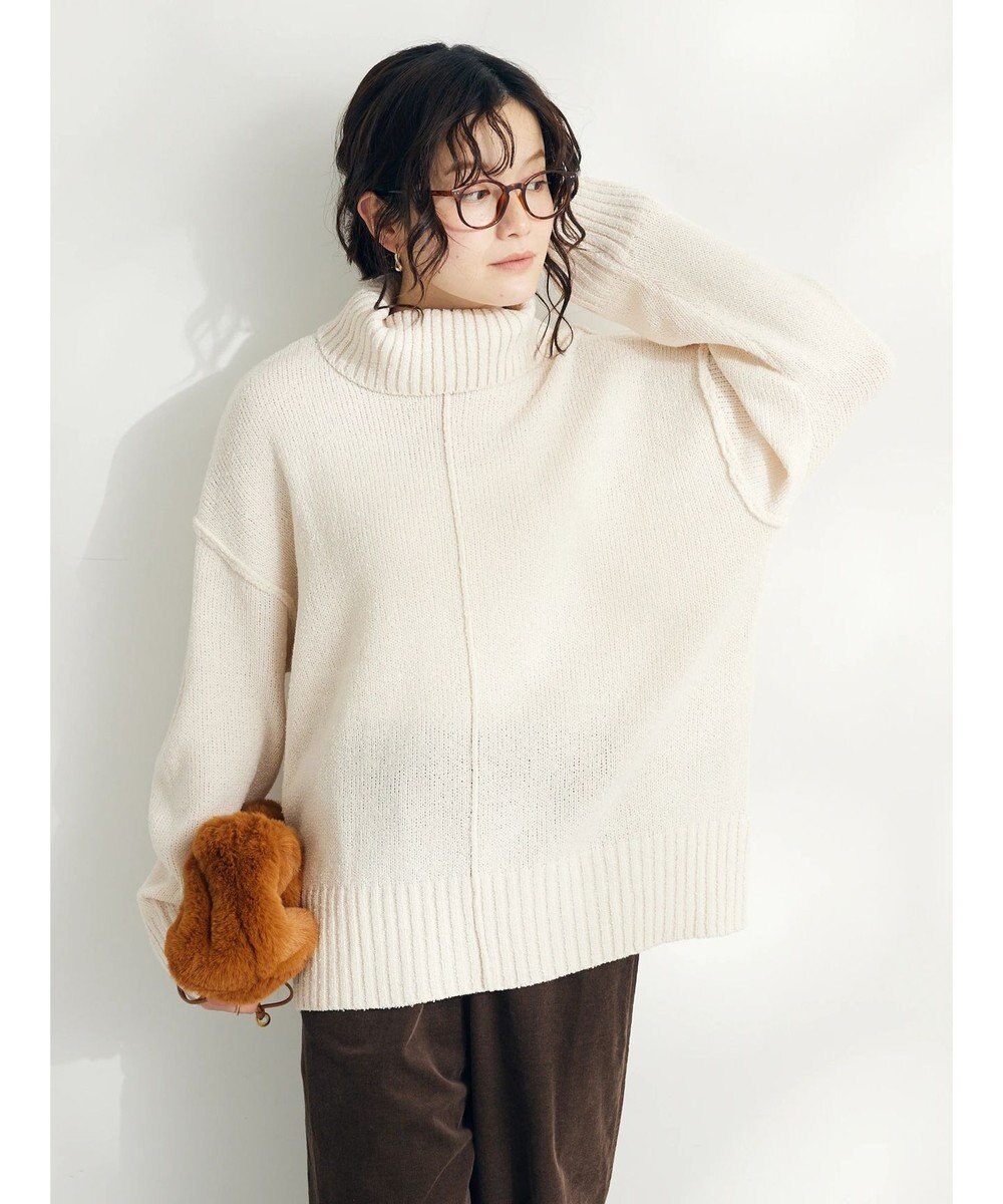 CRAFT STANDARD BOUTIQUE センタータックニットプルオーバー 