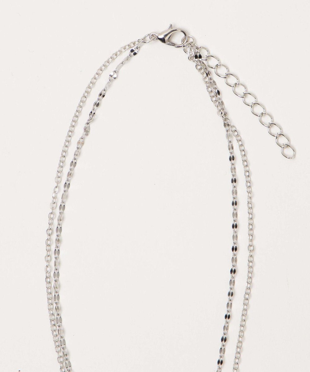 WEGO L2連ムーンキラキラネックレス 