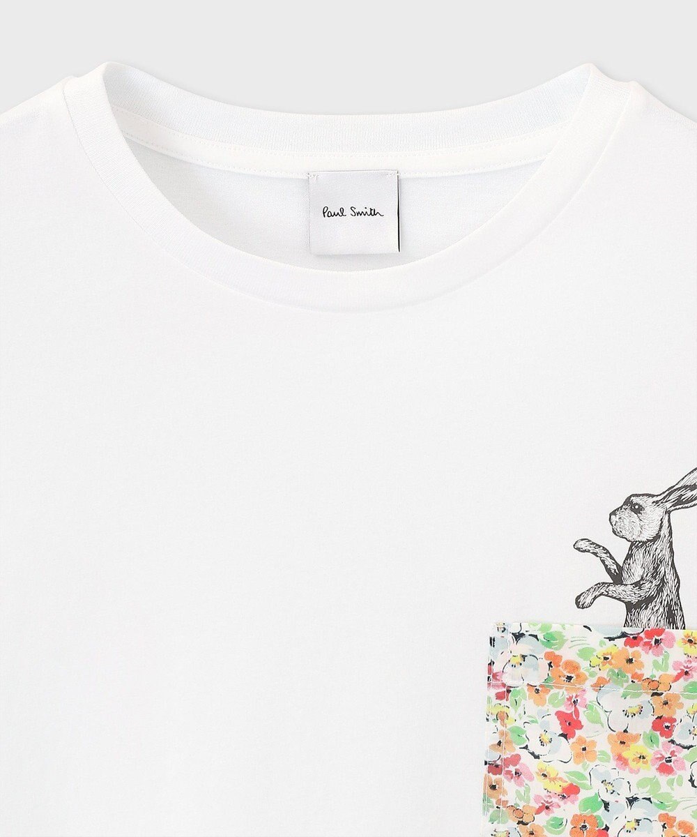 Paul Smith フローラルポケット Rabbit 半袖Tシャツ 