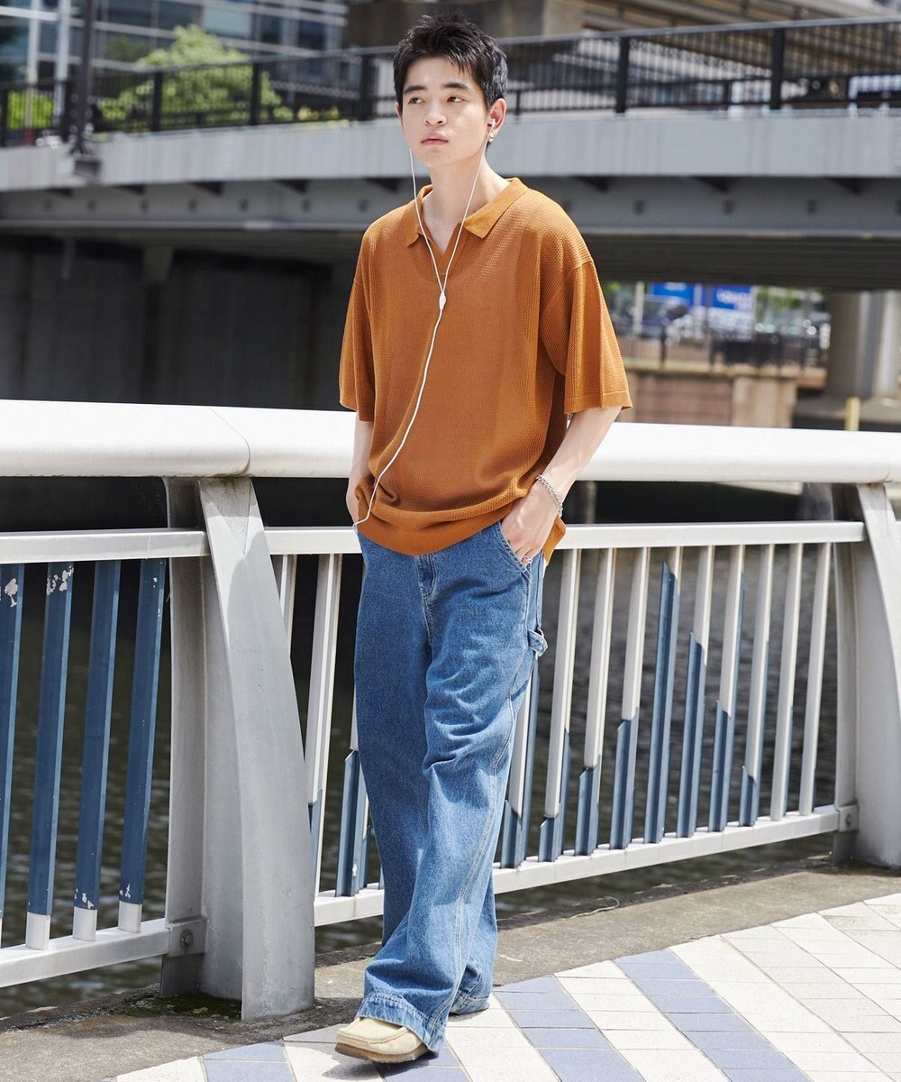 WEGO メッシュポロニットプルオーバー（S） 