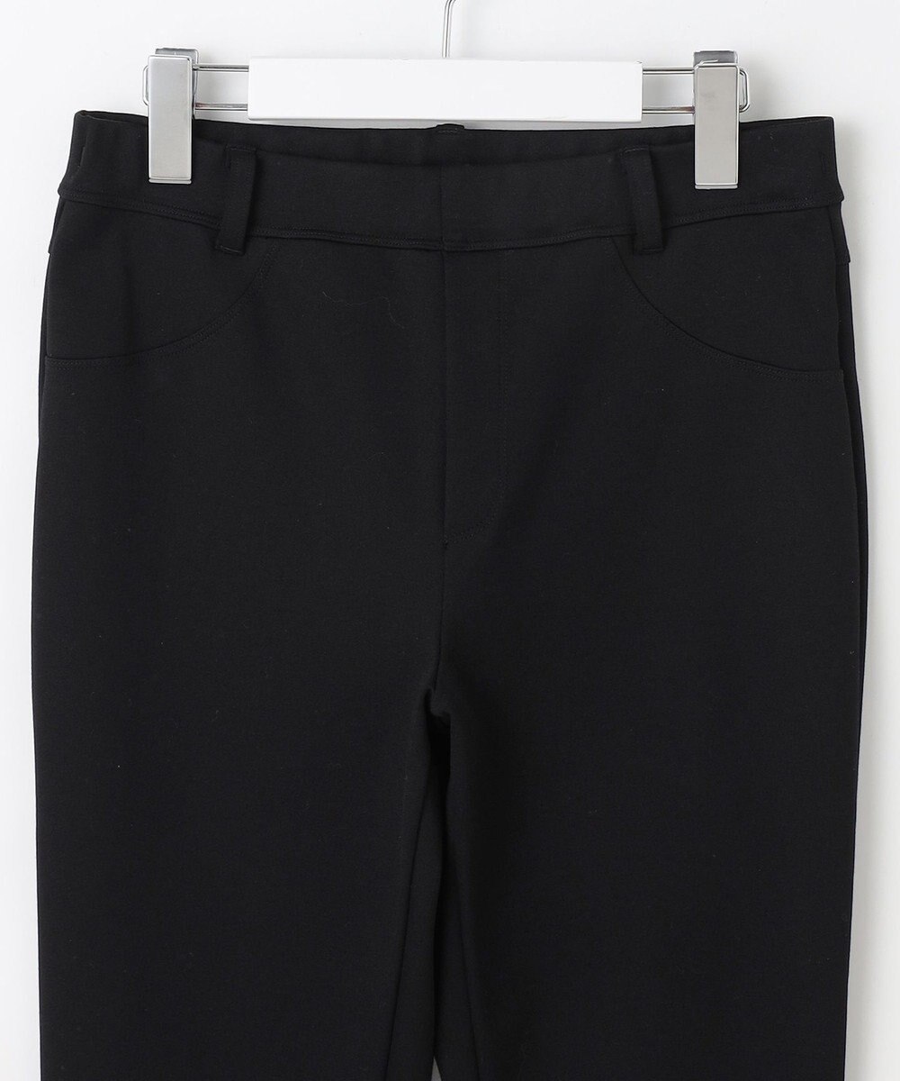 自由区 L 【WEB限定・17号サイズまで展開・洗える】コットンナイロンモクロディー レギンスパンツ 