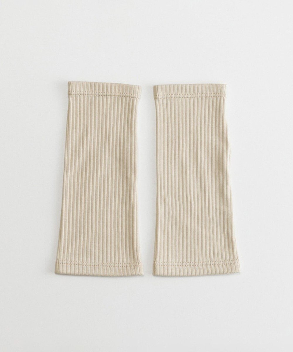ORuKuBET organic cotton rib wrist cover 【 UVカット・オーガニックコットン・日本製 】 