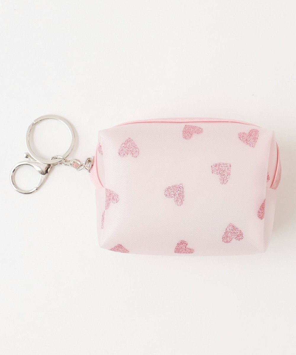 WEGO ラメハートミニポーチ 