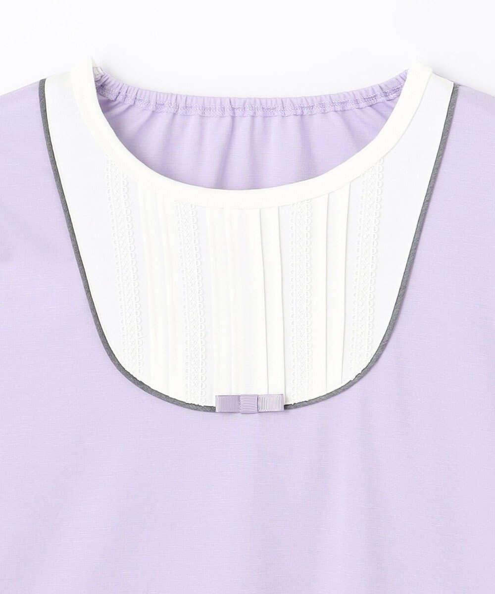 組曲 KIDS 【150-160㎝】【接触冷感・UVカット】サラリとヨークデザイン トップス 