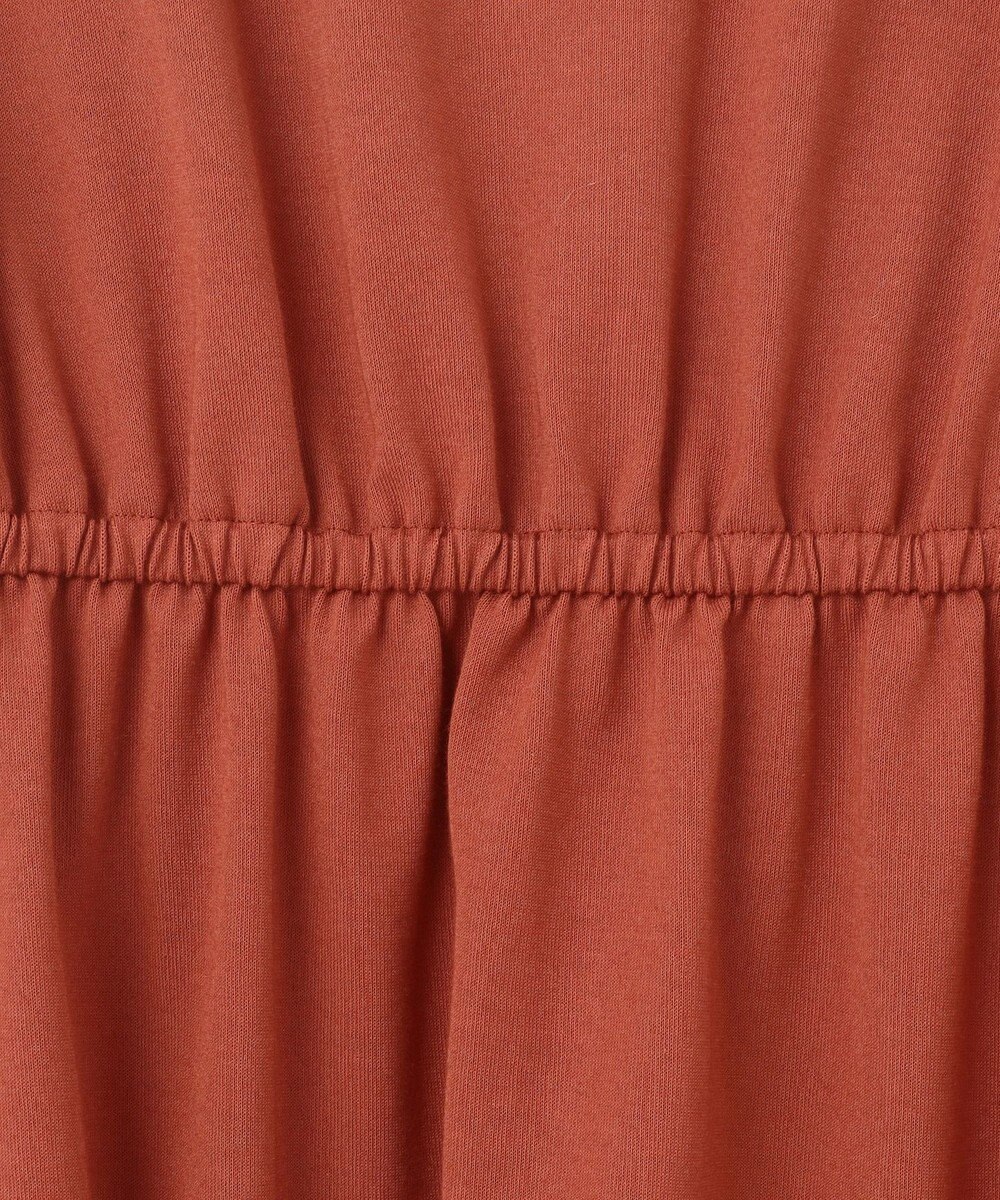 23区 【洗える】ドライコットンジャージー レイヤードワンピース 