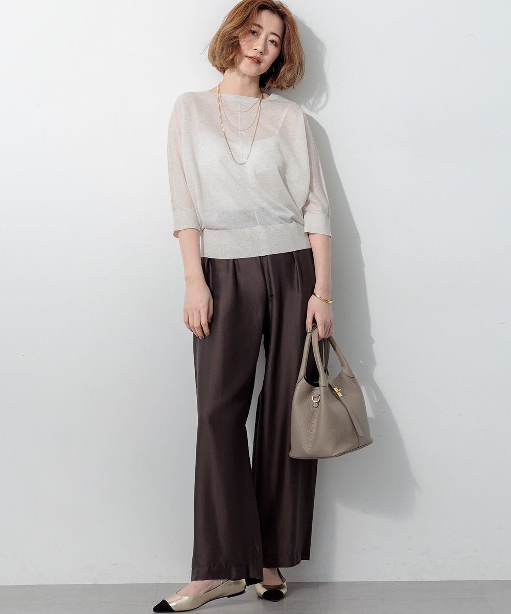 23区 【WEB&一部店舗限定】ミックスチェーン 3連 ネックレス 