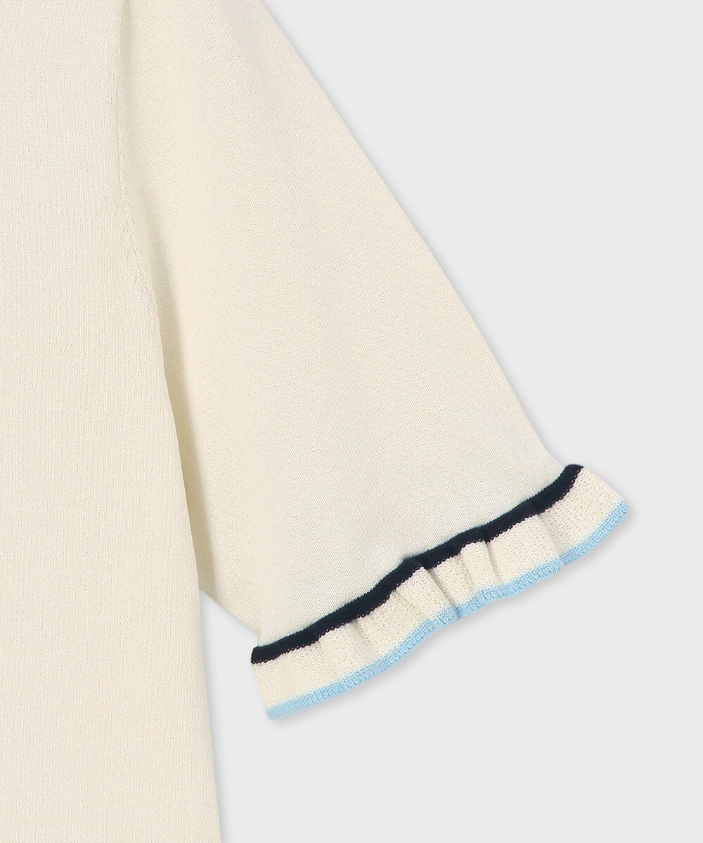 Paul Smith 【洗える】フレアスリーブ 半袖ニット 