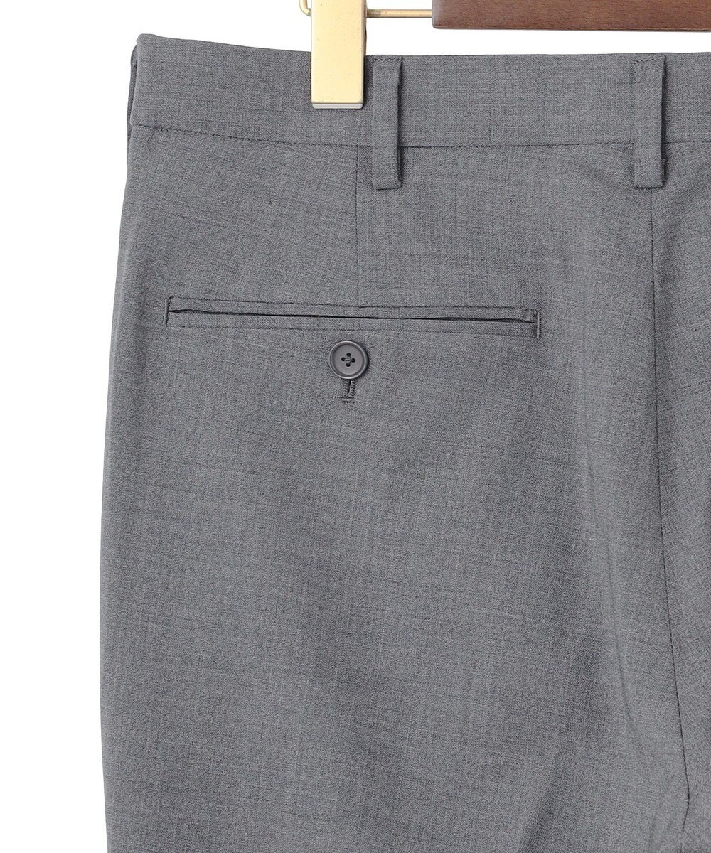 J.PRESS MEN 【Peppin Merino Comfort】【ウォッシャブル可 / 折り目加工】プレーンウィーヴ スラックス / ノータック 