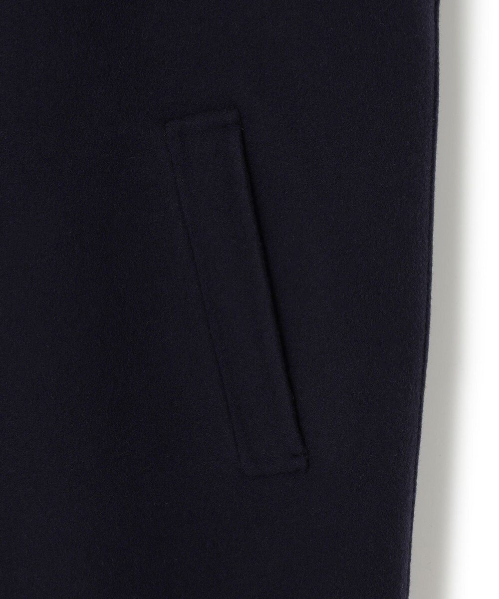 23区 ウールリバー スタンドカラーコート 