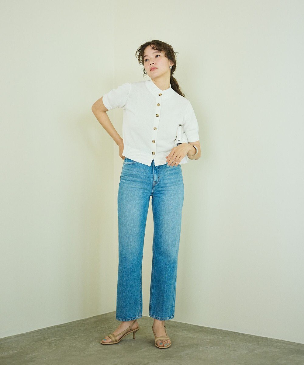 #Newans 〈花乃まりあさんコラボ〉コットンコードカーディガン 