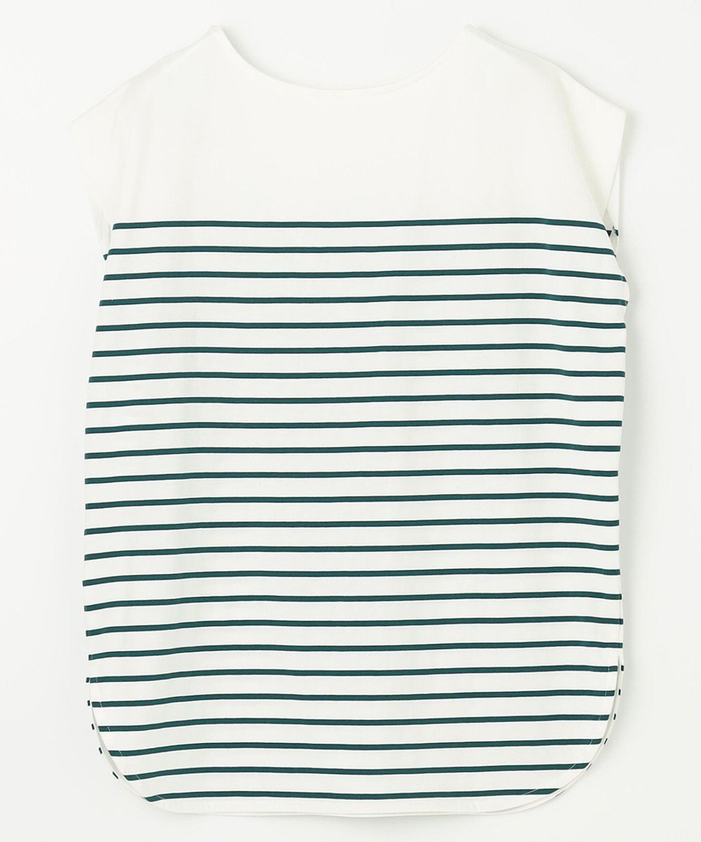 ANY 【接触冷感・UVケア】TCオーガビッツボーダー Tシャツ 