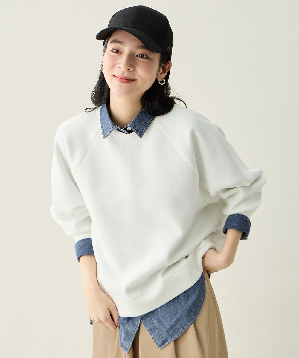 ANY ダンボールバックリブプルオーバー 