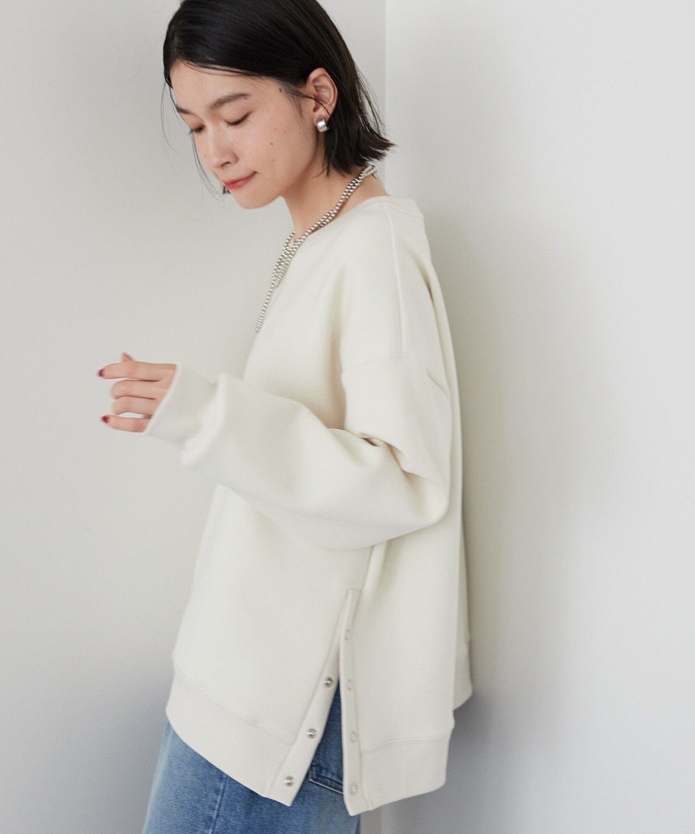 AMERICAN HOLIC サイドドットボタンポンチプルオーバー 