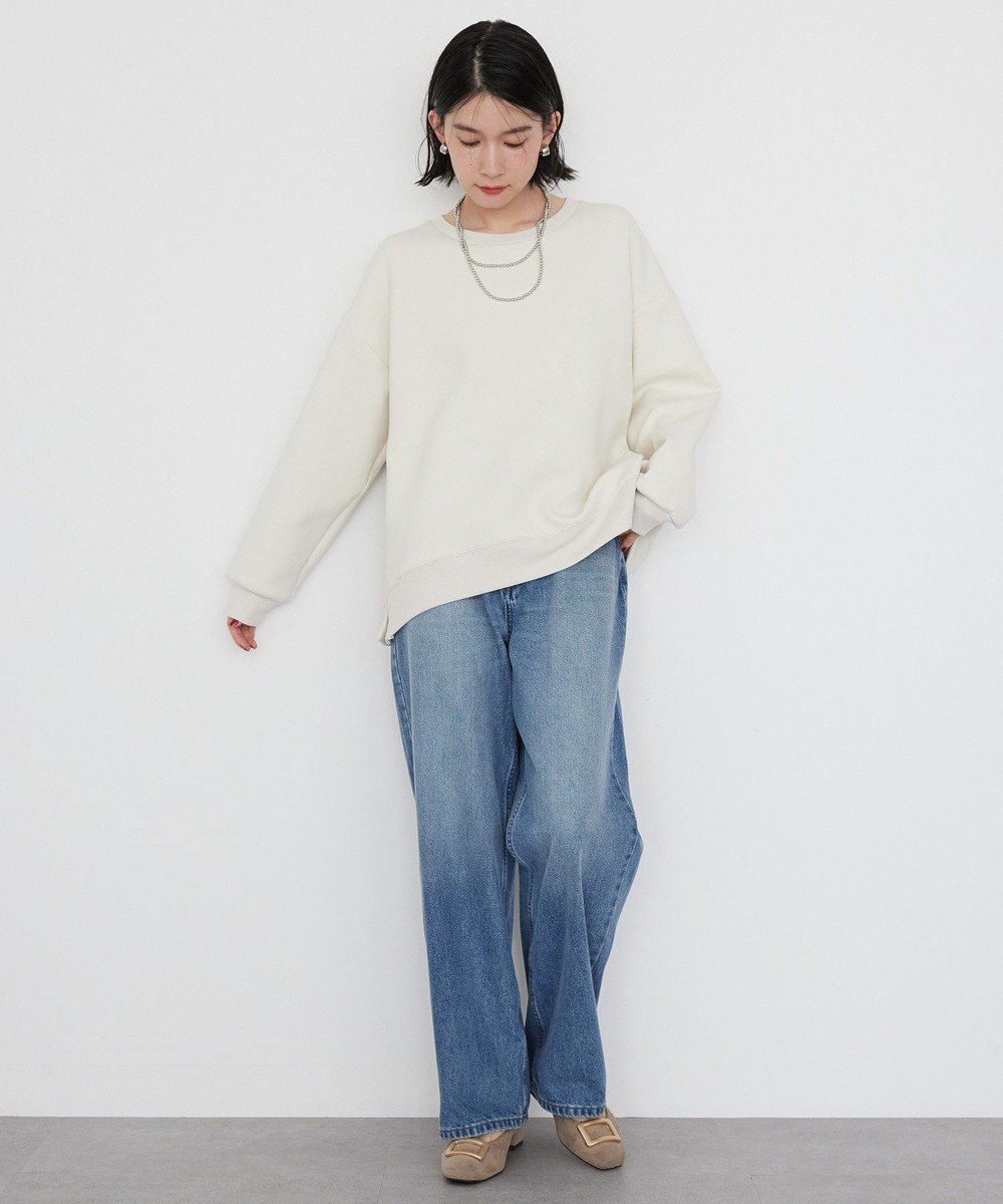 AMERICAN HOLIC サイドドットボタンポンチプルオーバー 