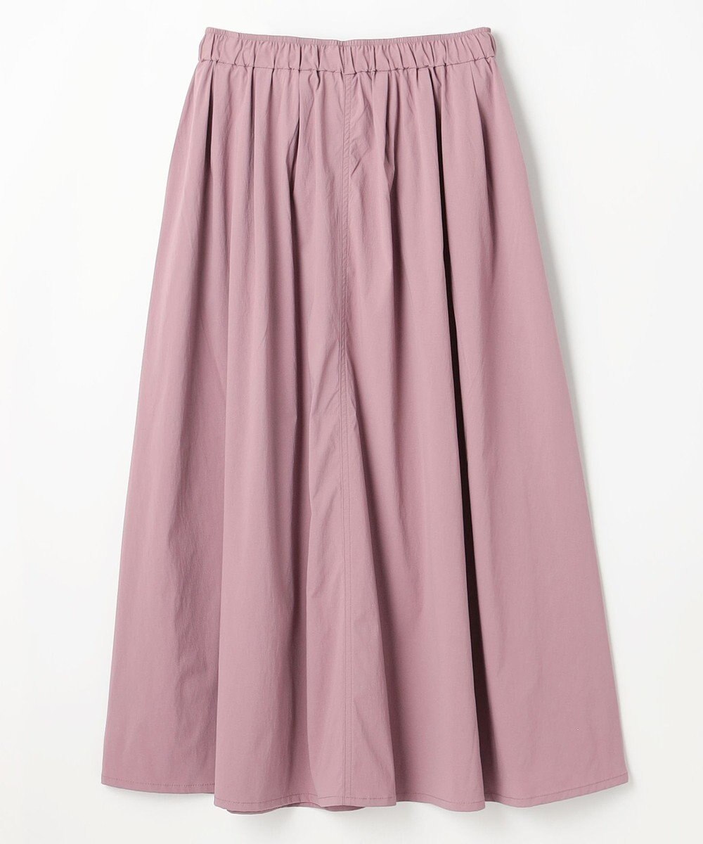 ANY 【ウエストゴム】ナイロンベイカーフレアスカート 
