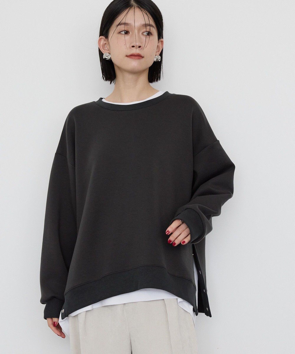 AMERICAN HOLIC サイドドットボタンポンチプルオーバー 