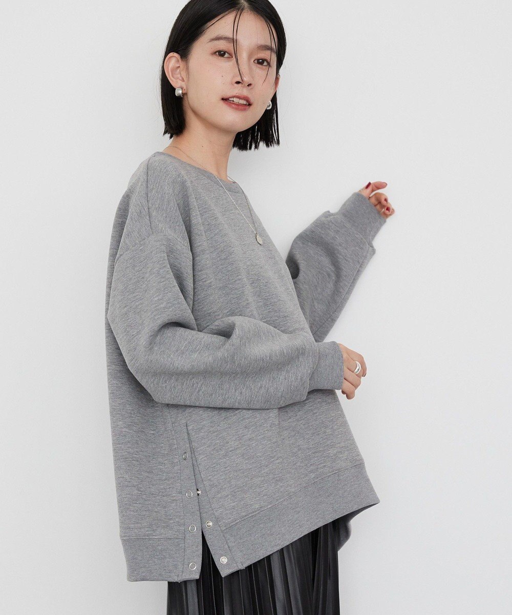 AMERICAN HOLIC サイドドットボタンポンチプルオーバー 