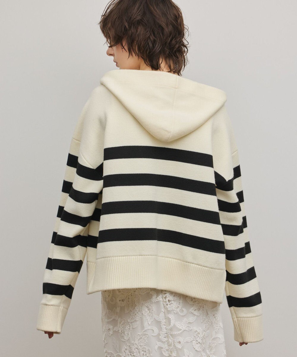 GRACE CONTINENTAL フォルムニットパーカー 