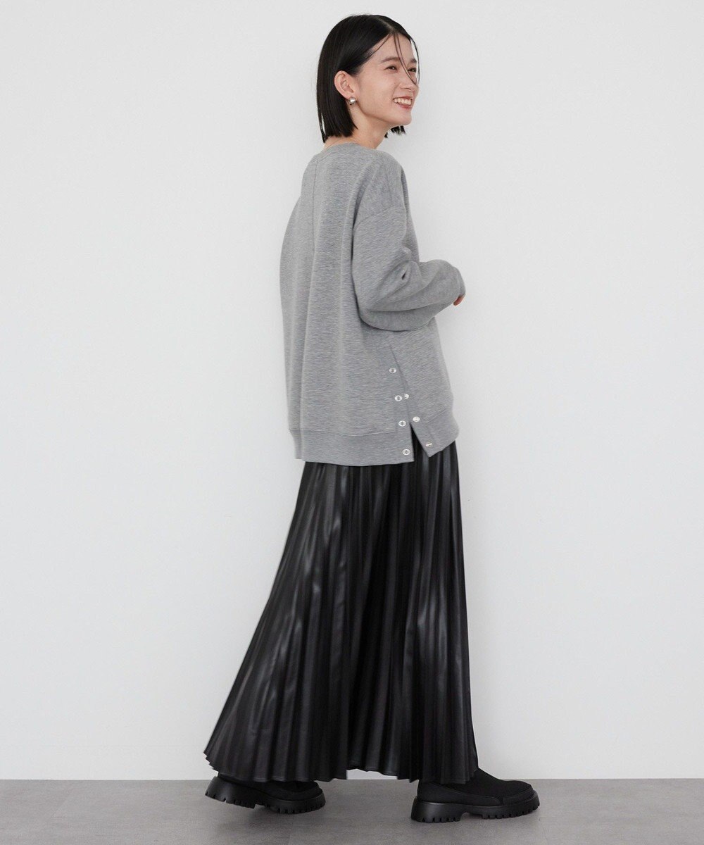 AMERICAN HOLIC サイドドットボタンポンチプルオーバー 