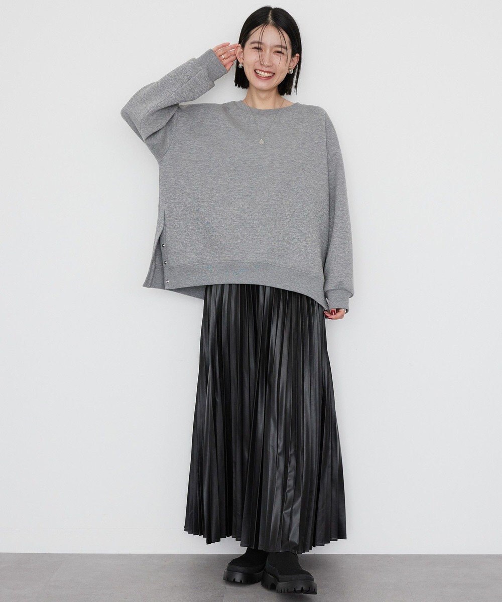 AMERICAN HOLIC サイドドットボタンポンチプルオーバー 