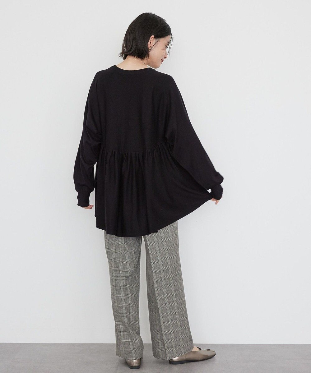 AMERICAN HOLIC ティアードギャザーニットプルオーバー 