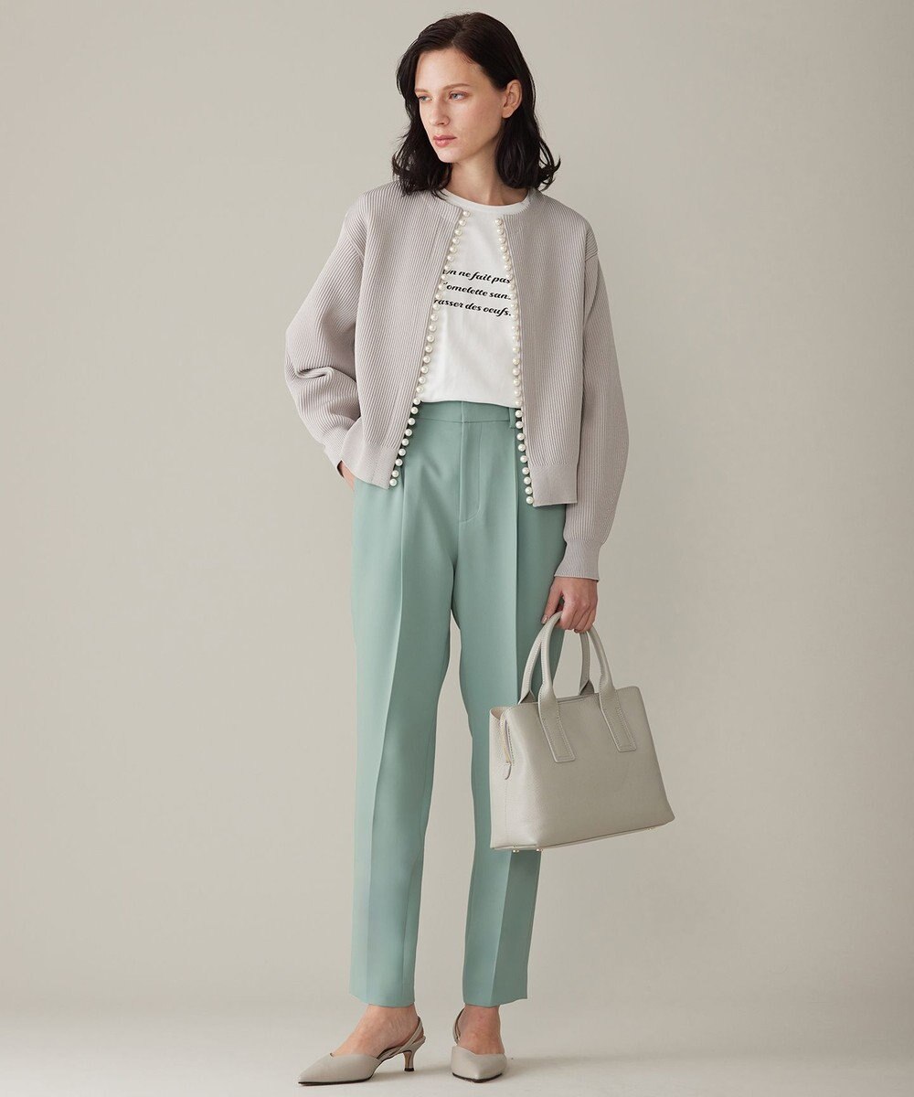 自由区 【洗える】長袖ロゴ Tシャツ 