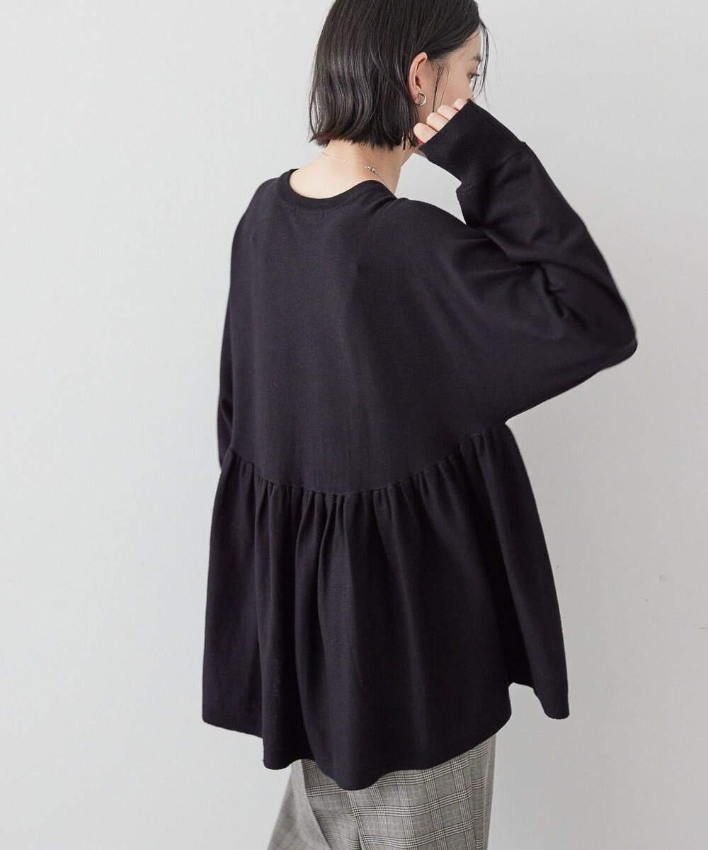 AMERICAN HOLIC ティアードギャザーニットプルオーバー 