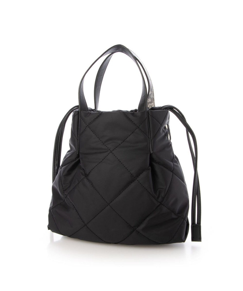 LA BAGAGERIE ドローストリング×キルト2WAYトート SSサイズ 