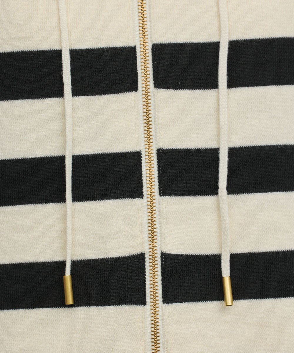 GRACE CONTINENTAL フォルムニットパーカー 