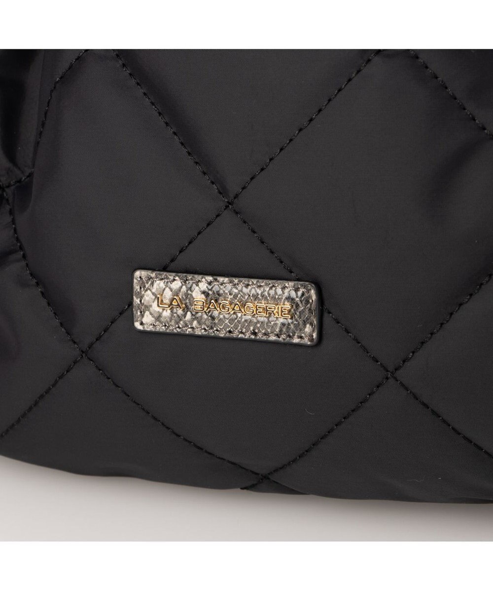 LA BAGAGERIE ドローストリング×キルト2WAYトート SSサイズ 